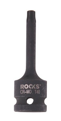 Impact wrench head 1/2, 75 mm, torx t 40