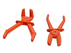 Csövezet krimepező pliers, 2 pcs. egyenes and szög