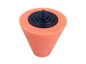 12v aq-lion flexi-pad, polírozólemez kúp, szivacs közep m6