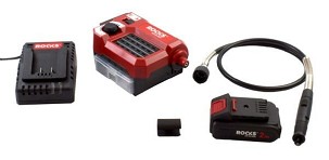 20v aq-one rugalmas mini multi-csiszoló dreml 5-33 k, tartozékokkal és 2 ah akkumulátorral