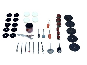 20v aq-one csiszoló tartozékok mini darálóhoz ok-03.4330, 40 pcs.