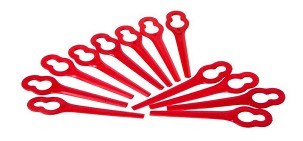 Nylon kaszáló trimmer kések, ok-03.4013-hoz, 12 db-os szett