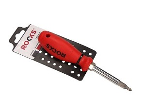 Magic screv 8in1 csavarpuller cserélhető hegyekvel pz1/pz2/ph1/ph2/t10/t15/5,5mm/7mm