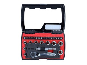Tool set 1/4, 28 pcs smart