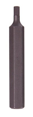 Hosszú bit 10 mm (3/8 ) hatlapú 4 mm x 75 mm, s2