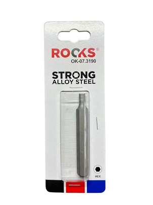 Hosszú bit 10 mm (3/8 ) hatlapú 5 mm x 75 mm, s2