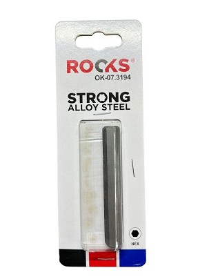 Hosszú bit 10 mm (3/8 ) hatlapú 10 mm x 75 mm, s2