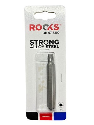 Hosszú bit 10 mm (3/8 ) torx t45 x 75 mm, s2