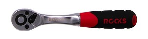 Ratchet 1/4, 72 t, bent/offset