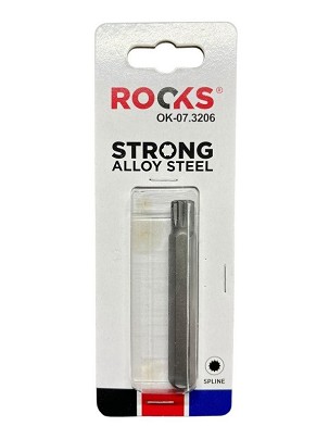 Hosszú bit 10 mm (3/8 ) spline m10 x 75 mm, s2