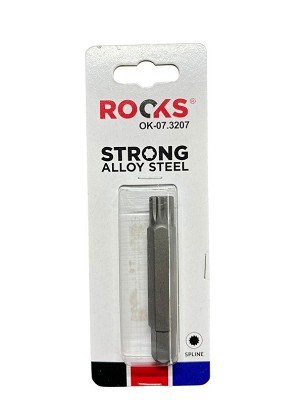 Hosszú bit 10 mm (3/8 ) spline m12 x 75 mm, s2