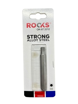 Hosszú bit 10 mm (3/8 ) ribe m9 x 75 mm, s2