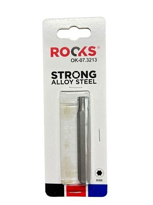 Hosszú bit 10 mm (3/8 ) ribe m10 x 75 mm, s2