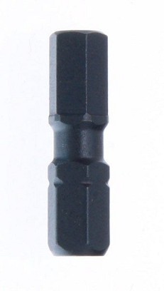 Impact bit 1/4 x 25mm hex6, ok-01.0037-hez