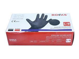 Strong black nitril kesztyű l, 50 pcs