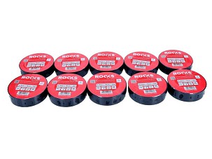 Elektromos szigetelő szalag, fekete 0,13 mm x 19 mm x 20 m