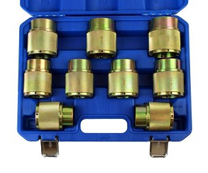 Szilentblok első felfüggesztéses tömítőkhoz 35-54 mm, 9 db.