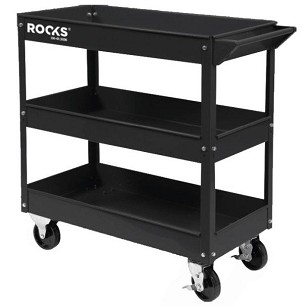 Szerviztrolley 3 polcos, 130 kg