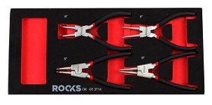 Seger pliers set, 4 pcs