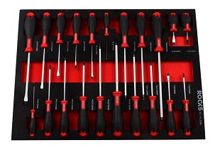 Csavarpuller set, torx, ph, 21 pcs