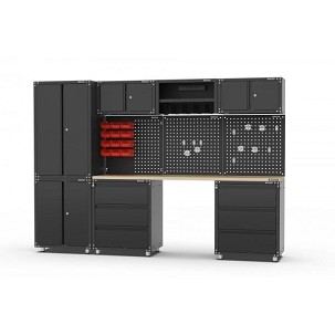Rms black műhelybútor set, 36 pcs raklapon