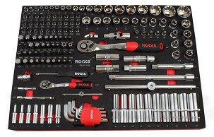 Tool set master garage 1/2 and 1/4, 1/1, 155 pcsk