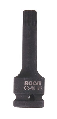 1/2-os impact wrench head, 75 mm, spline m 12